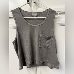 NWT Brixton 100% Organic cotton pocket tank. Medium.
